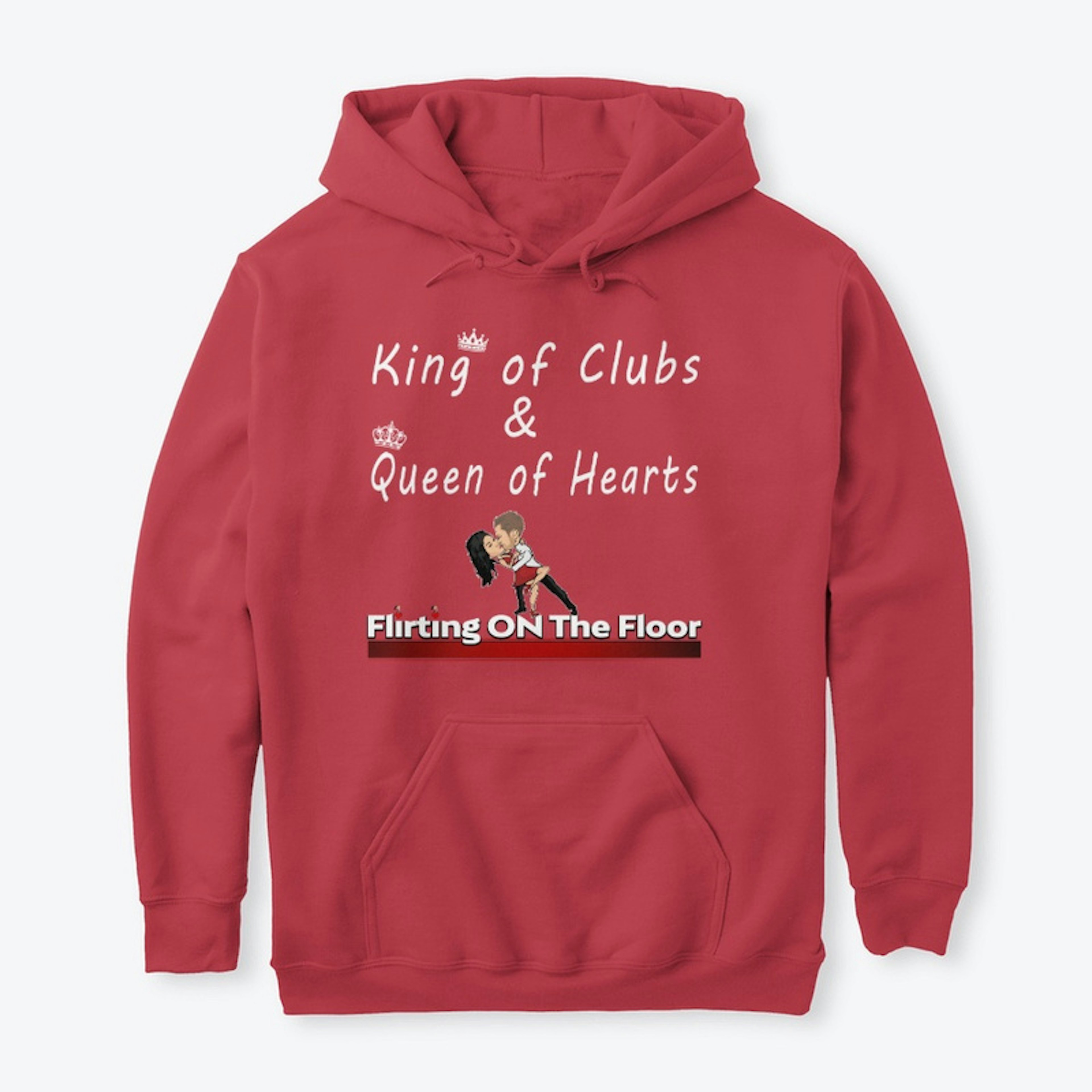 King of clubs and queen of hearts