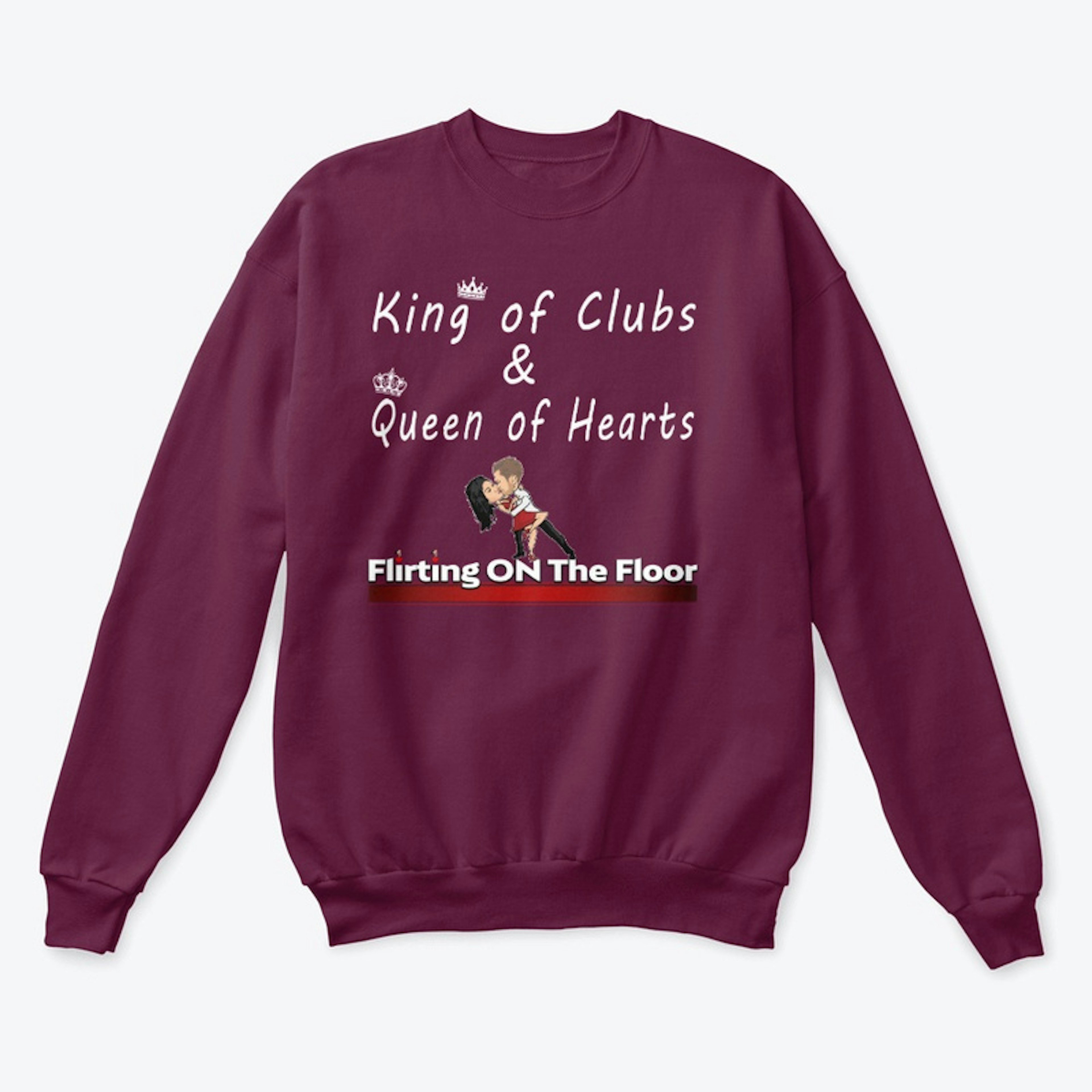 King of clubs and queen of hearts
